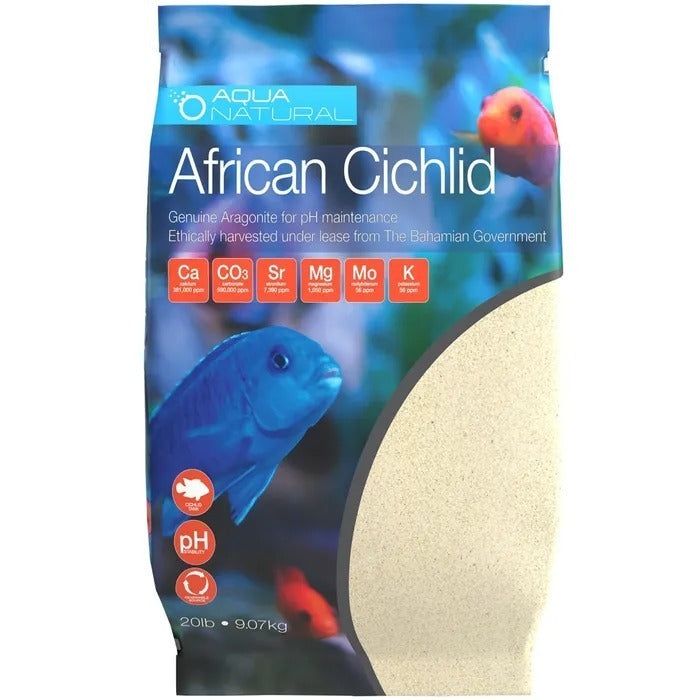 African Cichlid Aragonite Sand - 1 kg Sample Bag