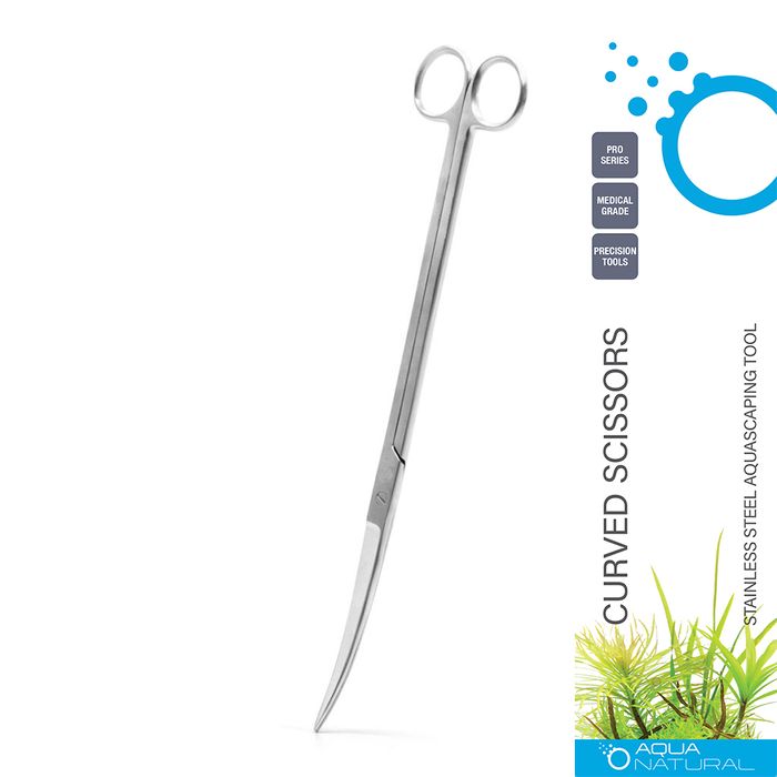 Pro Curved Aquascaping Scissors - 25cm