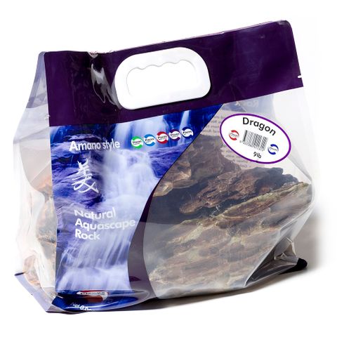 Dragon Aquascaping Rocks - 5kg Retail Sealed Bag