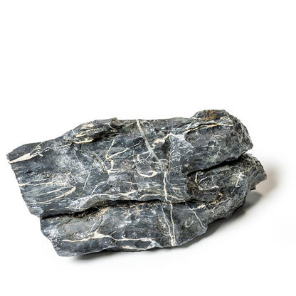 Seiryu Black Aquascaping Rocks - 8kg Retail Sealed Bag