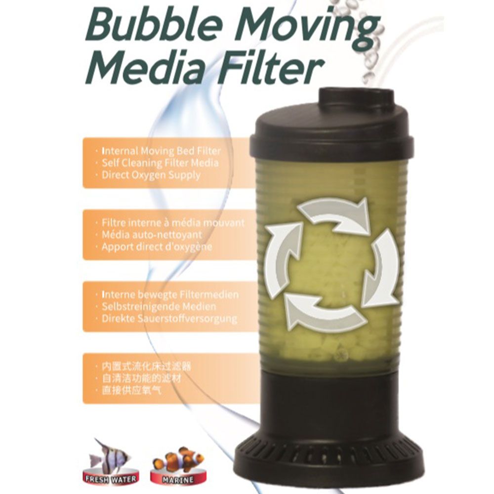 Ziss Aqua Aquarium Fish Bubble Bio Media Filter ZBS-200