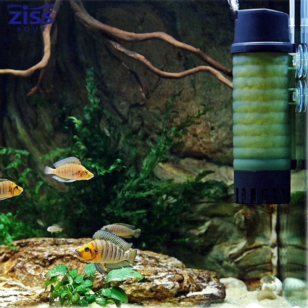 Ziss Aqua Aquarium Fish Bubble Bio Media Filter ZB-300F (Large)
